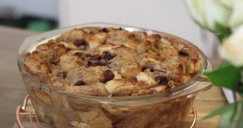 Rezept Brotpudding Mit Aepfeln